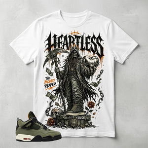 Undefeated 4s Zadago Shirt Heartless Graphic