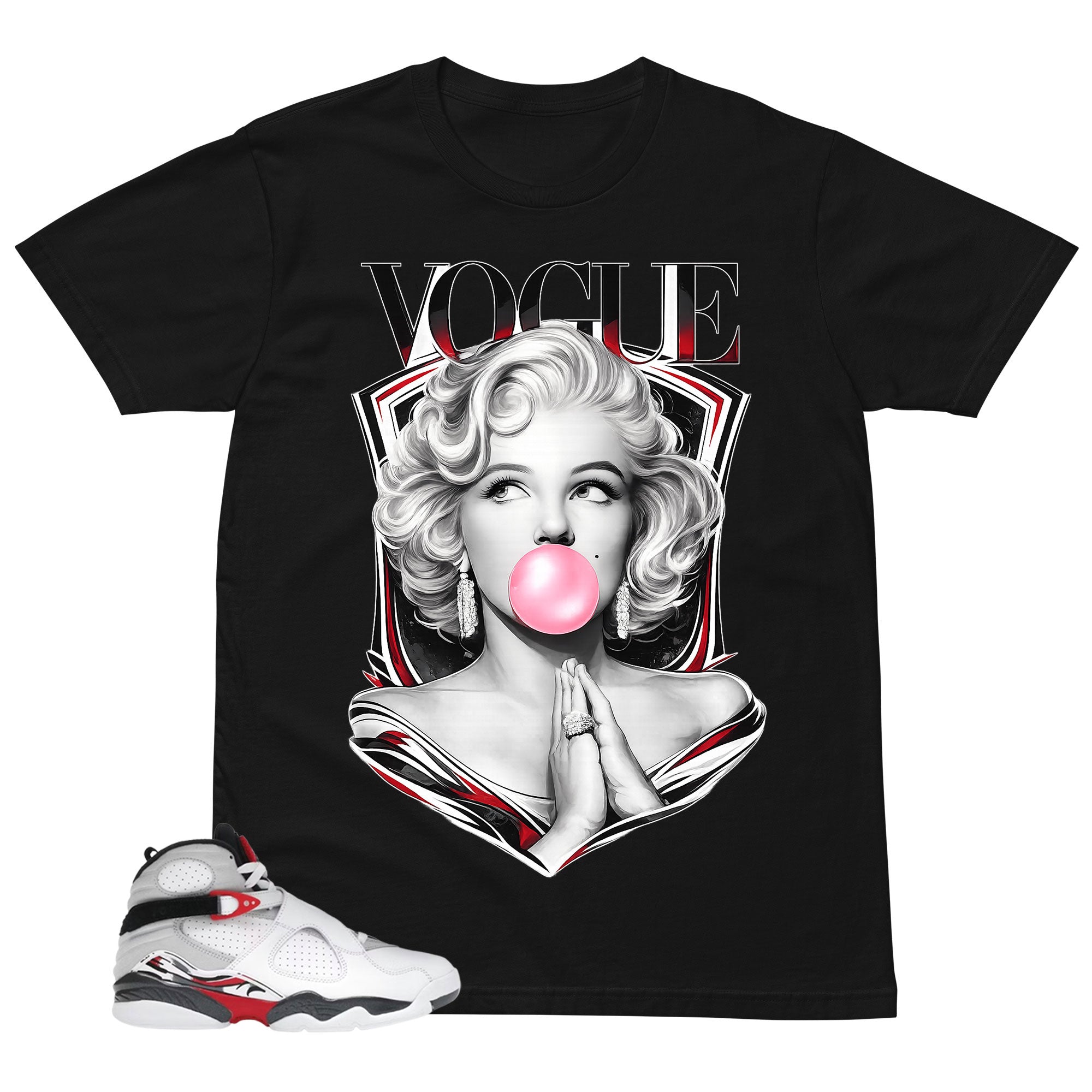 Graphic Tee to Matching 8s Bugs Bunny VG Lady Shirt