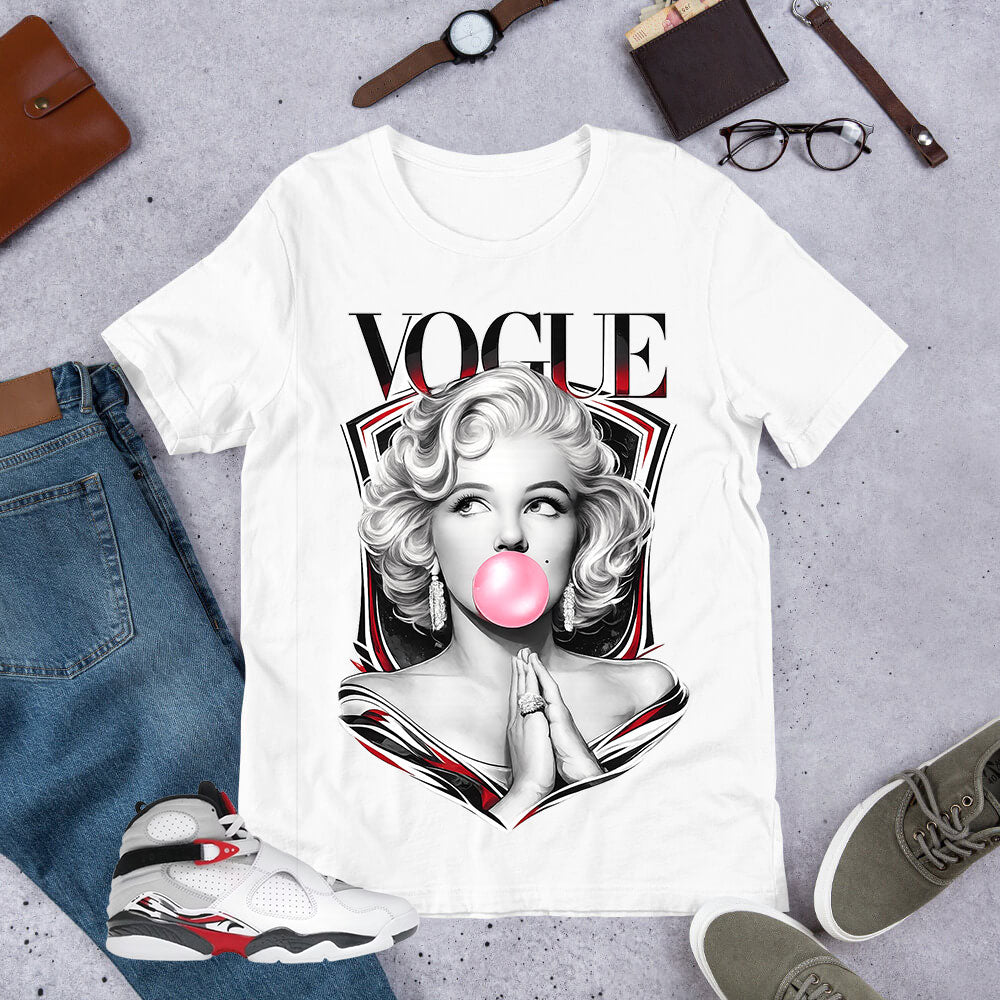 Graphic Tee to Matching 8s Bugs Bunny VG Lady Shirt