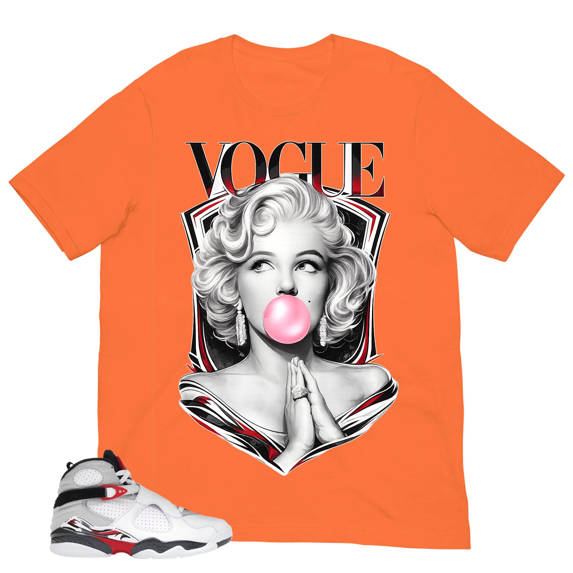 Graphic Tee to Matching 8s Bugs Bunny VG Lady Shirt