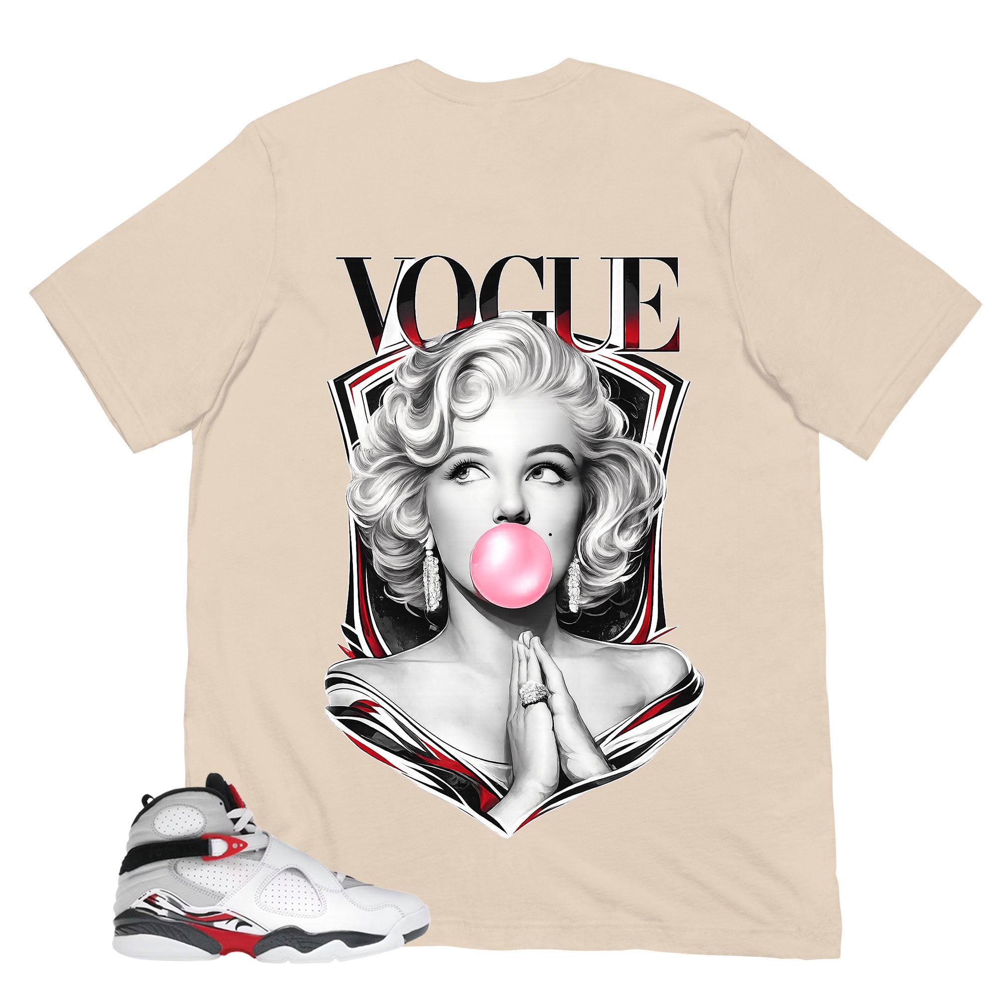 Graphic Tee to Matching 8s Bugs Bunny VG Lady Shirt