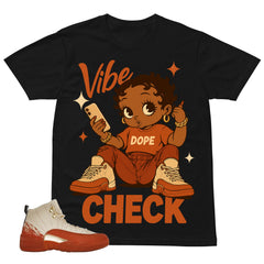 Vibe Check Shirt - Match Eastside Golf x Air Jordan 12 'Out the Mud'