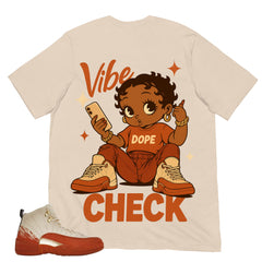 Vibe Check Shirt - Match Eastside Golf x Air Jordan 12 'Out the Mud'