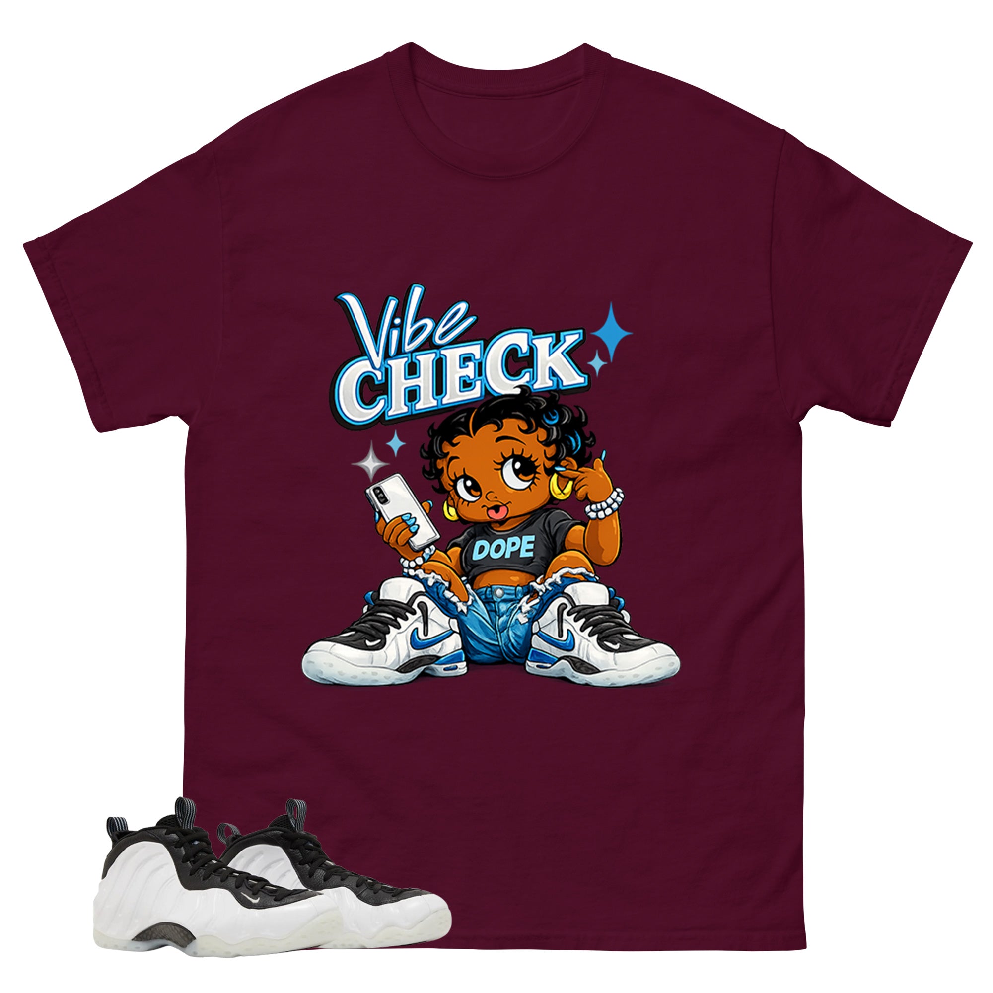Vibe Check Graphic Tee - Shirt to Match Air Foamposite One Penny