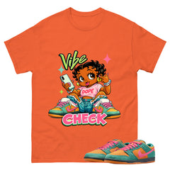 Vibe Check Graphic Tee, Shirt to Match SB Dunk Green Noise, SB Dunk Green Noise Watermelon Unisex Shirt
