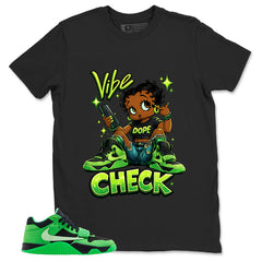 Vibe Check Shirt - Match Travis Scott x Air Jordan Jumpman Green Spark
