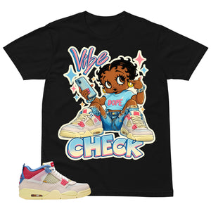 Vibe Check Shirt - Match Union LA x Air Jordan 4 Guava Ice