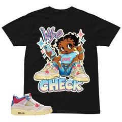 Vibe Check Shirt - Match Union LA x Air Jordan 4 Guava Ice