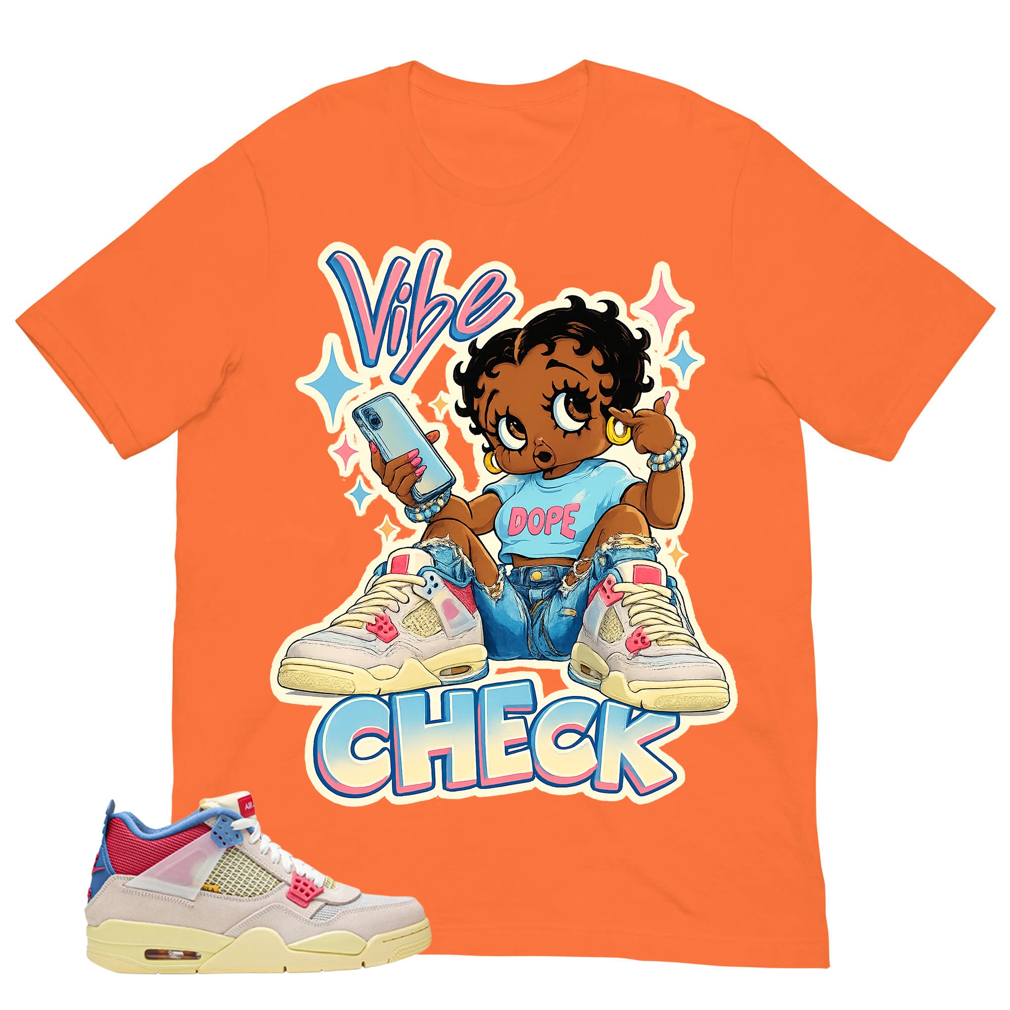 Vibe Check Shirt - Match Union LA x Air Jordan 4 Guava Ice