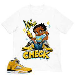 Graphic Tee Vibe Check Shirt Matching 5s T23 Tokyo