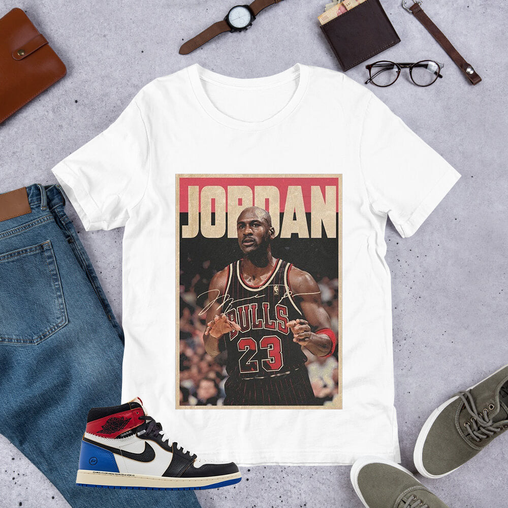 Vintage MJ Photo Shirt - to Matching 1s Fragment Union