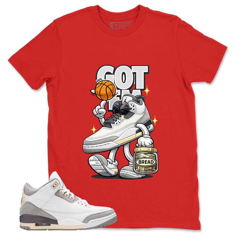 Violet Ore Raised By Women 3s Zadago Shirt Got Em Bread Graphic