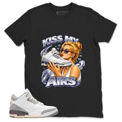 Violet Ore Raised By Women 3s Zadago Shirt Kiss My Airs Graphic