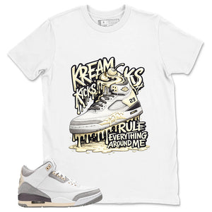 Violet Ore Raised By Women 3s Zadago Shirt Kream Kicks Graphic