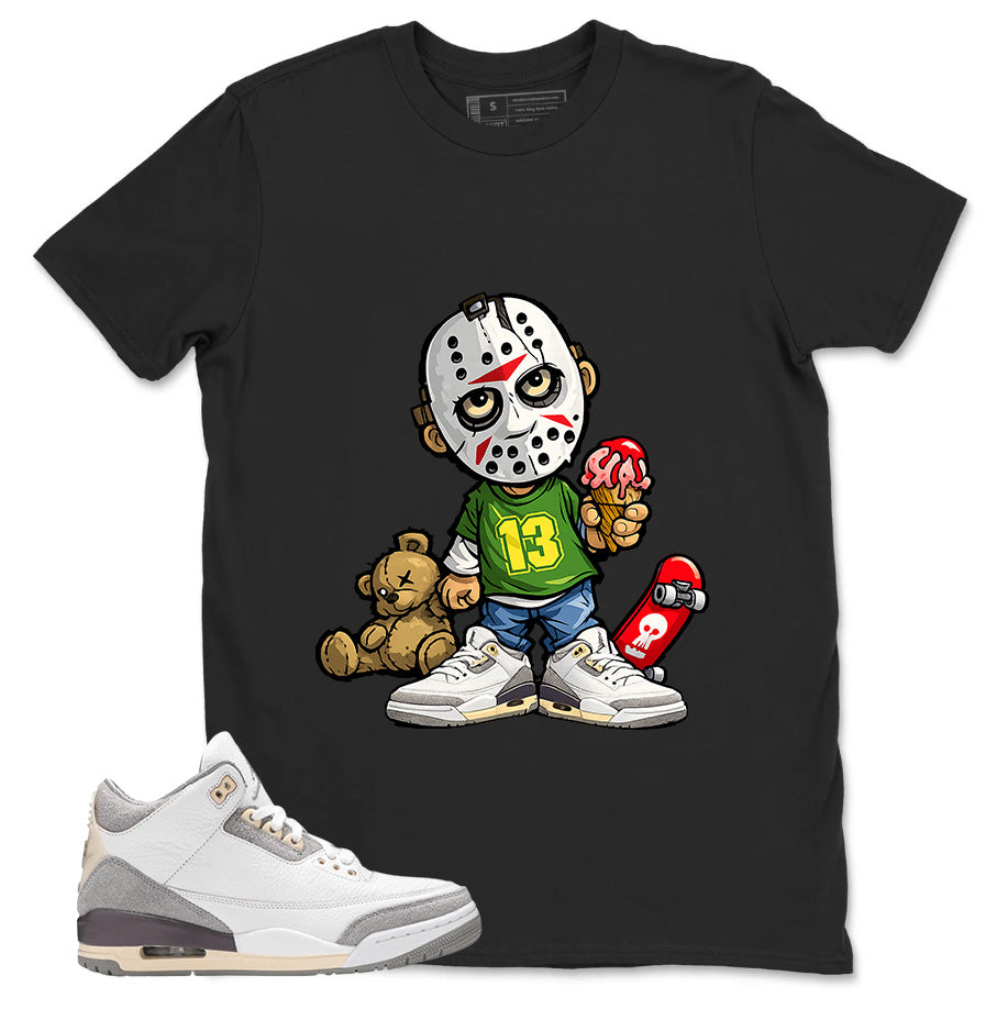 Violet Ore Raised By Women 3s Zadago Shirt Little Jason Graphic