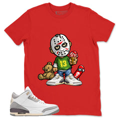 Violet Ore Raised By Women 3s Zadago Shirt Little Jason Graphic