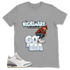Violet Ore Raised By Women 3s Zadago Shirt Nightmare On Elm Street Graphic