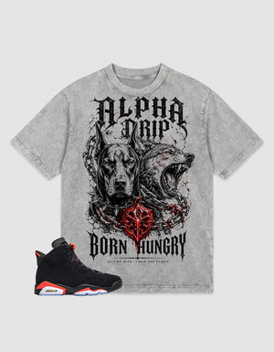 Washed T-shirt Alpha Drip | Zadago