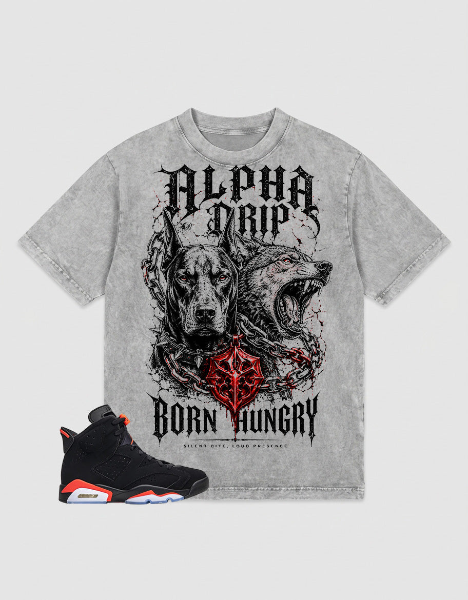 Washed T-shirt Alpha Drip | Zadago