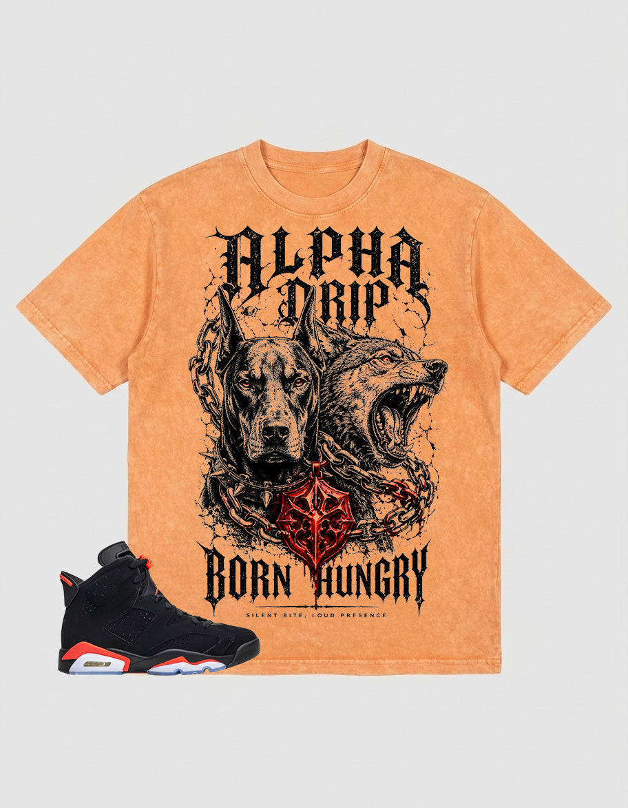 Washed T-shirt Alpha Drip | Zadago