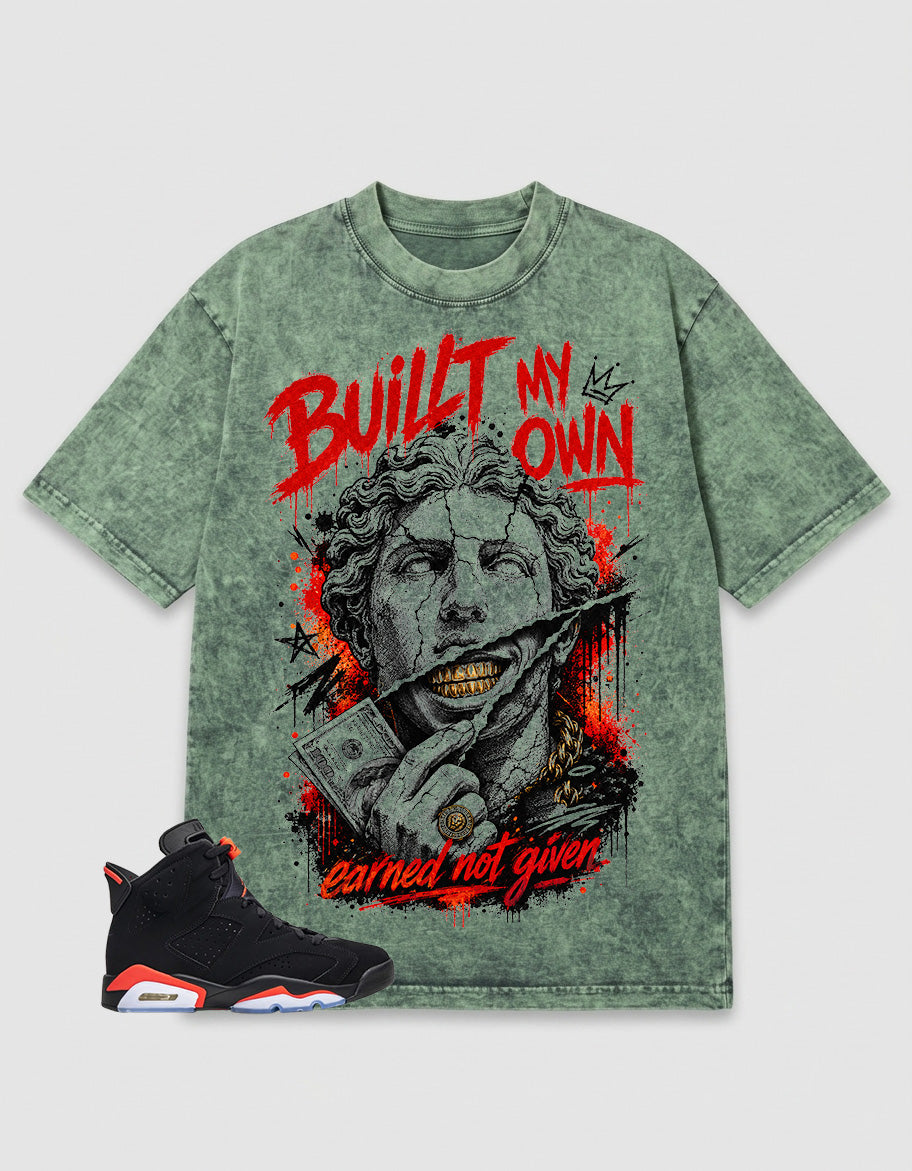 Washed T-shirt Built My Own | Zadago