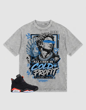 Washed T-shirt Cold Profit | Zadago