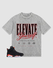 Washed T-shirt Elevate Yourself | Zadago
