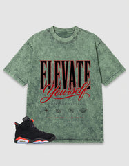 Washed T-shirt Elevate Yourself | Zadago