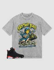 Washed T-shirt Get That Bag | Zadago