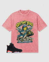 Washed T-shirt Get That Bag | Zadago
