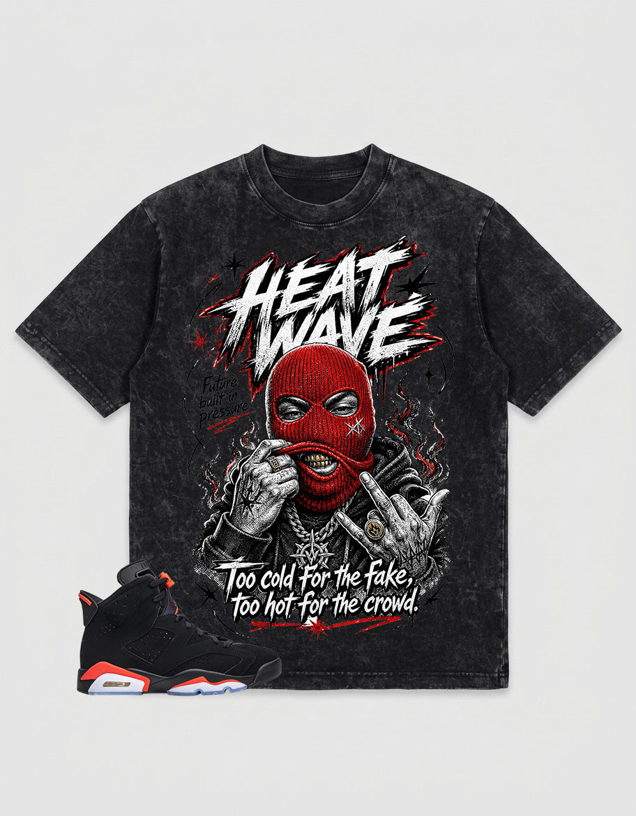 Washed T-shirt Heat Wave | Zadago