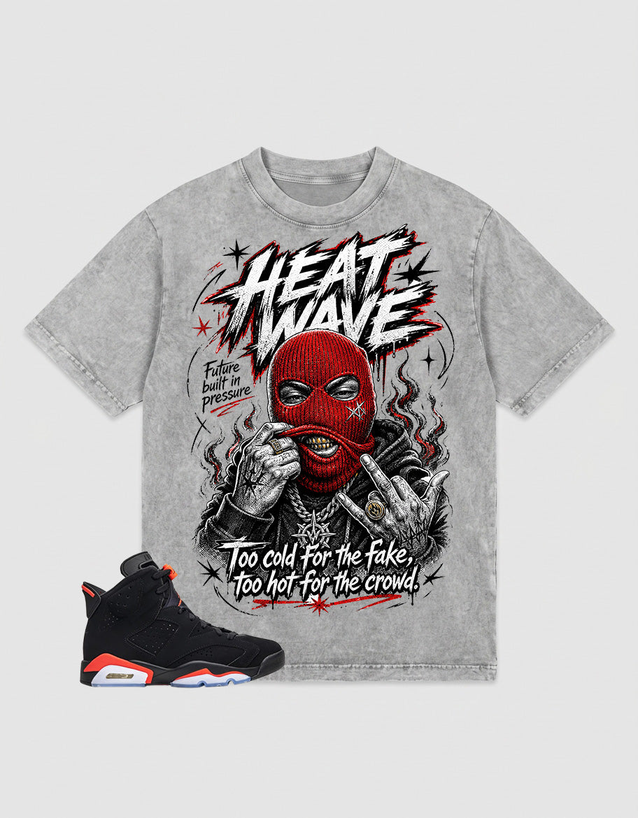 Washed T-shirt Heat Wave | Zadago