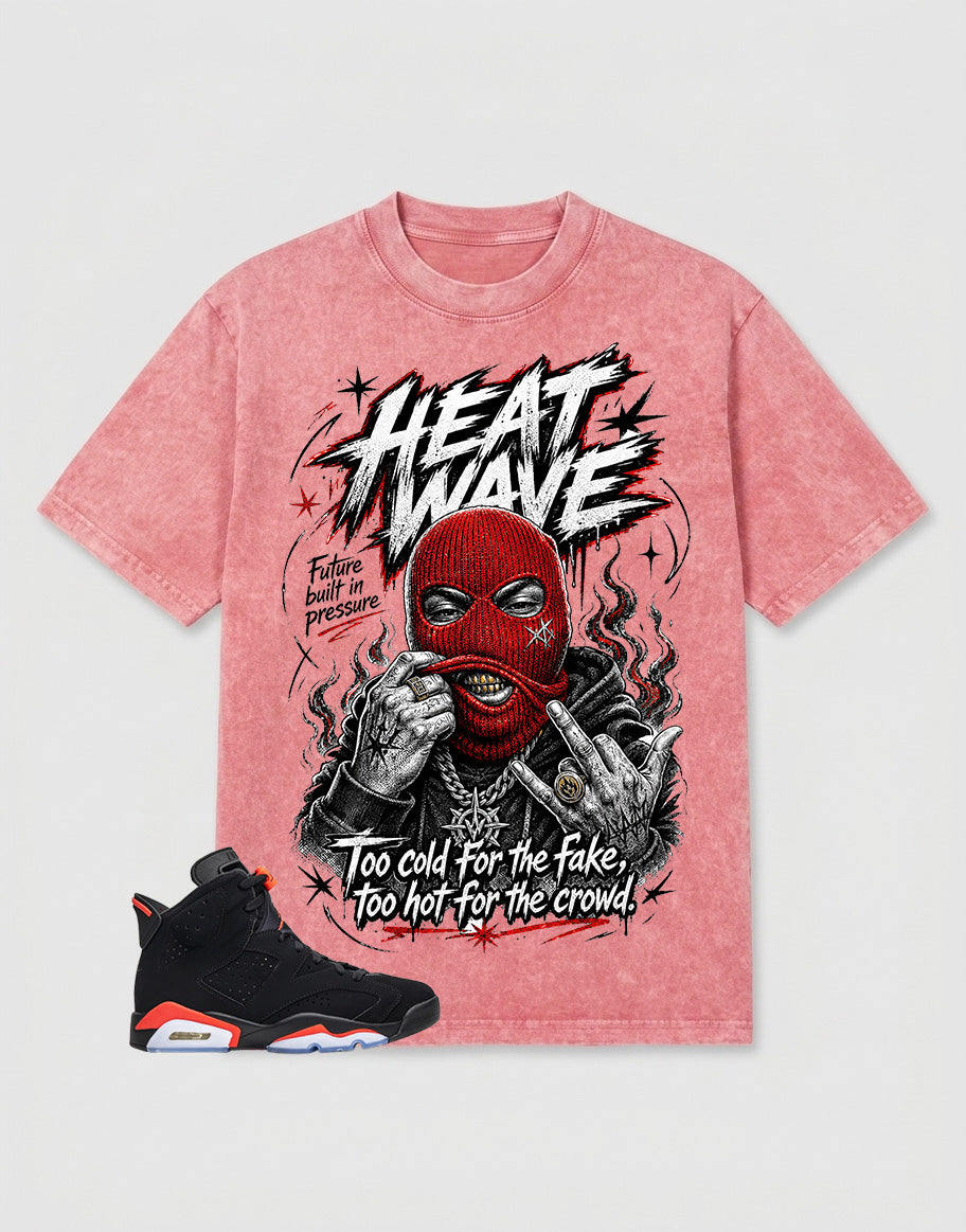 Washed T-shirt Heat Wave | Zadago
