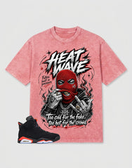 Washed T-shirt Heat Wave | Zadago