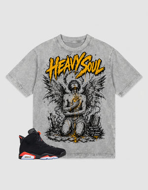 Washed T-shirt Heavy Soul | Zadago