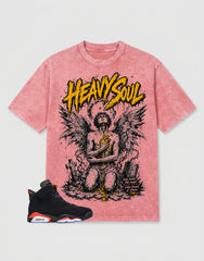 Washed T-shirt Heavy Soul | Zadago