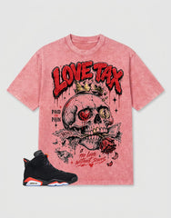 Washed T-shirt Love Tax | Zadago