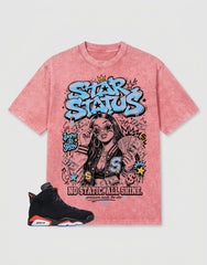 Washed T-shirt No Static All Shine | Zadago