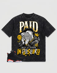 Washed T-shirt Paid In Pressure  | Zadago