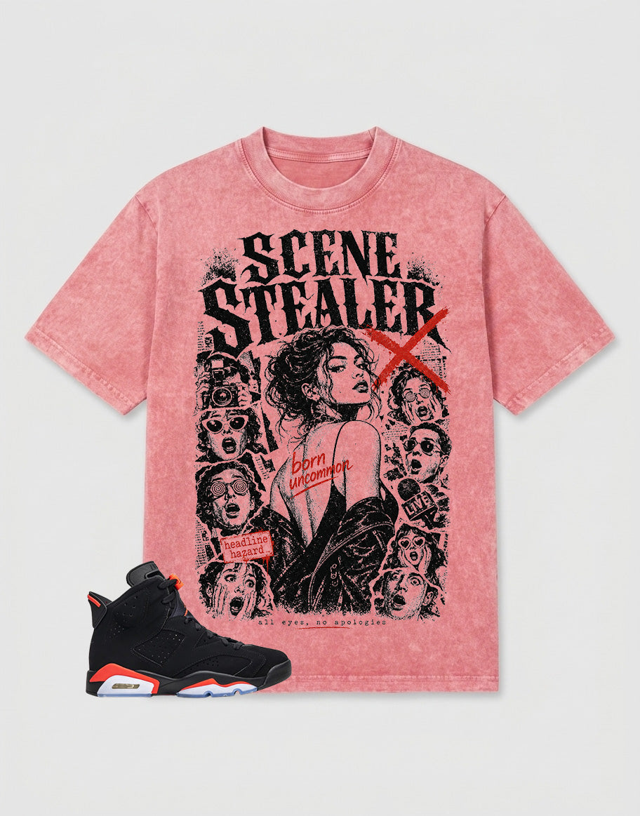 Washed T-shirt Scene Stealer | Zadago