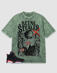 Washed T-shirt Scene Stealer | Zadago