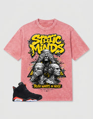 Washed T-shirt Static Minds | Zadago
