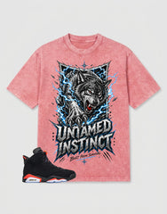 Washed T-shirt Untamed Instinct | Zadago