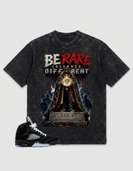 Washed T-shirt to Match Metallic Reimagined 5s - Be Rare Graphic