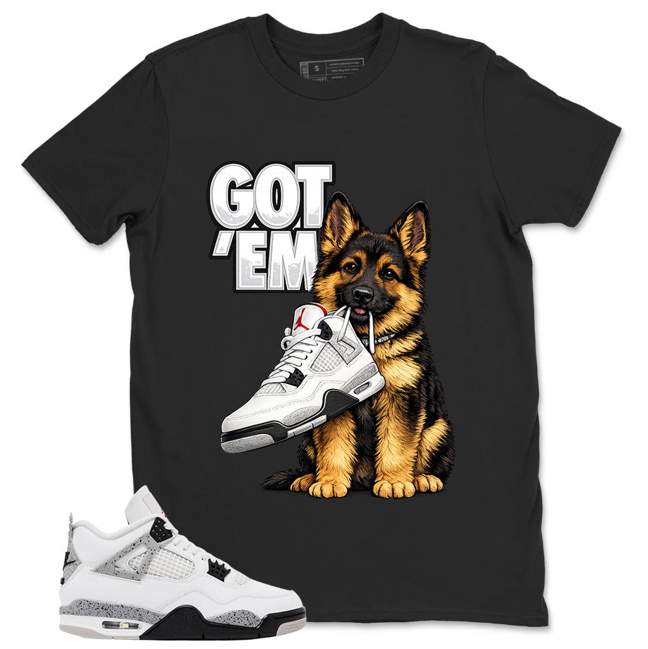 White Cement 4s Zadago Shirt Got 'Em GS Graphic