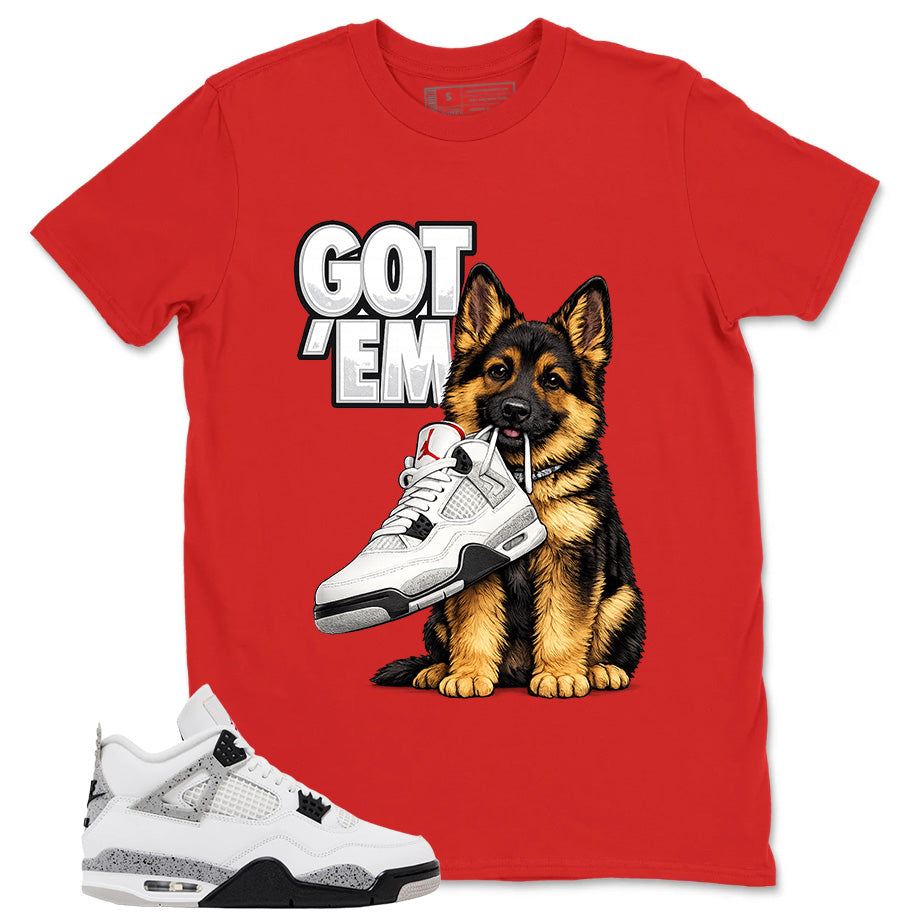White Cement 4s Zadago Shirt Got 'Em GS Graphic
