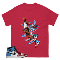 White Fearless 1s Zadago Shirt Air Ball Graphic