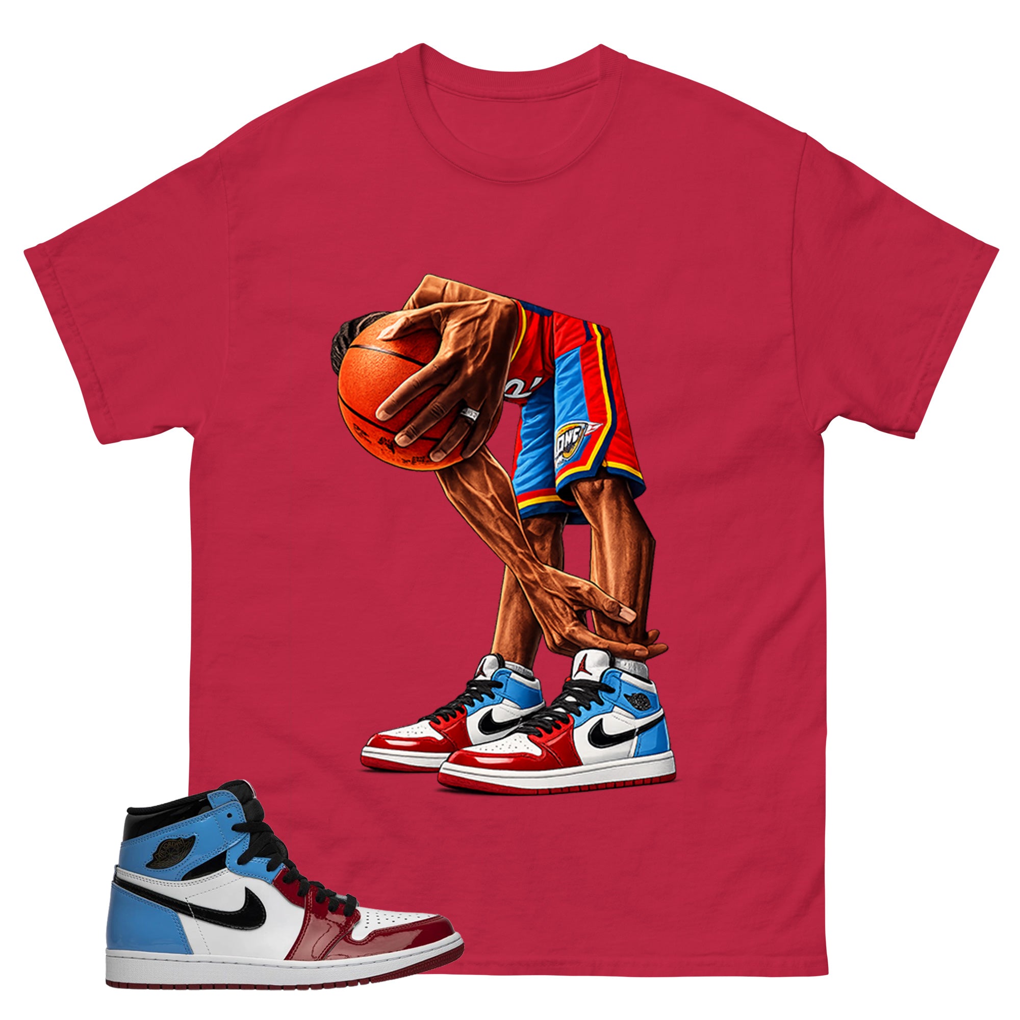 White Fearless 1s Zadago Shirt Ball Time Graphic