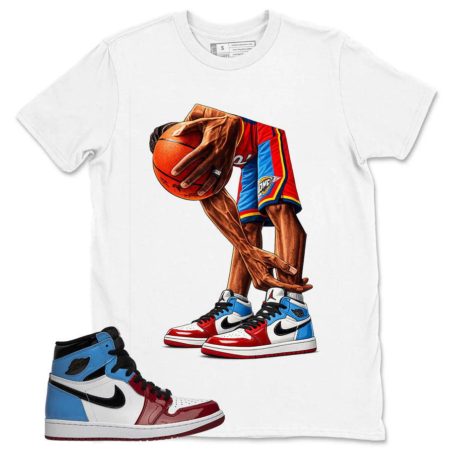 White Fearless 1s Zadago Shirt Ball Time Graphic