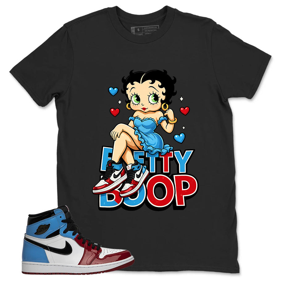 White Fearless 1s Zadago Shirt Betty Boop Graphic